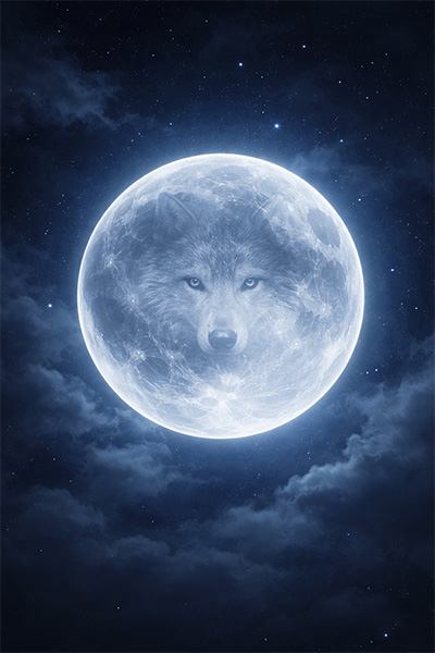 A dog sleeping and dreaming of running with wild dogs