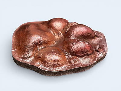 Large copper dog Pet-Paw