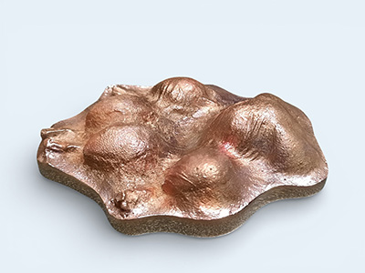 Large bronze dog Pet-Paw