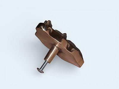 Bronze Pet-Paw Cabinet Knob